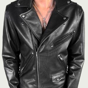 ALCYUS | Áo khoác da kiểu biker